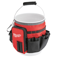 Sac organiseur pour seau, 10" lo x 10" la x 13-1/2" h, Nylon, Rouge NRZ Safety Inc.