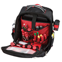 Low-Profile Backpack, 10" L x 12" W, Black, Ballistic NRZ Safety Inc.