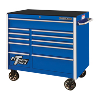 RX Series Rolling Tool Cabinet, 11 Drawers, 41-1/2" W x 25-1/2" D x 40-1/2" H, Blue NRZ Safety Inc.