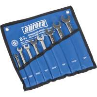 Jeu de cl&eacute;s &agrave; cliquet &agrave; t&ecirc;te fixe, Combinaison, 8 morceaux, Imp&eacute;rial NRZ Safety Inc.