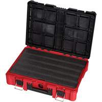 Packout Tool Case with Customizable Insert, 20-7/10" x 15-1/5" x 6-1/5", Black/Red NRZ Safety Inc.