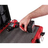 Packout Tool Case with Customizable Insert, 20-7/10" x 15-1/5" x 6-1/5", Black/Red NRZ Safety Inc.