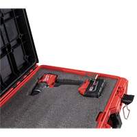 Packout Tool Case with Customizable Insert, 20-7/10" x 15-1/5" x 6-1/5", Black/Red NRZ Safety Inc.