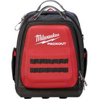 Packout Backpack, 15-3/4" L x 11-4/5" W, Black/Red, Ballistic NRZ Safety Inc.