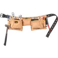 Constructor's Tool Belt, Leather, Tan NRZ Safety Inc.