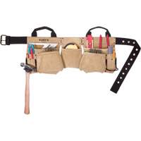 Carpenter's Tool Belt, Leather, Tan NRZ Safety Inc.