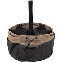 BUCKETBAG Tool Bag, Polyester, 18 Pockets, Black NRZ Safety Inc.