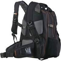 Arsenal&reg; 5843 Tool Backpack, 13-1/2" L x 8-1/2" W, Black, Polyester NRZ Safety Inc.