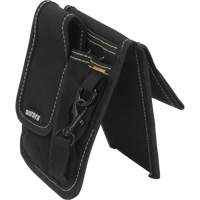 Porte-outils & t&eacute;l&eacute;phone cellulaire &agrave; plusieurs pochettes, Porte-outil multiple, Polyester, 4 Poches NRZ Safety Inc.