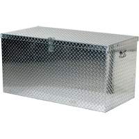 Aluminum Treadplate Portable Tool Box, 25-1/16" D x 49-1/4" W x 24" H, Silver NRZ Safety Inc.