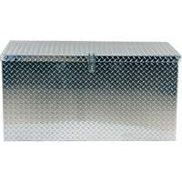 Aluminum Treadplate Portable Tool Box, 25-1/16" D x 49-1/4" W x 24" H, Silver NRZ Safety Inc.