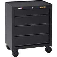 100 Series Rolling Tool Chest, 4 Drawers, 26-1/2" W x 18" D x 32" H, Black NRZ Safety Inc.