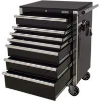 Chariot &agrave; outils &agrave; usage intensif, 7 tiroirs, 28" la x 22" p x 42-3/8" h, Noir NRZ Safety Inc.