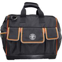 Tradesman Pro Wide-Open Tool Bag, Ballistic Nylon, 42 Pockets, Black NRZ Safety Inc.