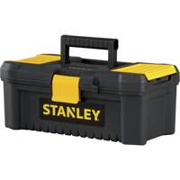 Essential&reg; Tool Box with Tray, 12-1/2" W x 7-3/8" D x 5-1/8" H, Black/Yellow NRZ Safety Inc.