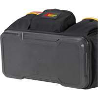 Molded Base Open-Top Tool Box, Ballistic Polyester, 17 Pockets, Black/Blue NRZ Safety Inc.