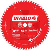 Contractor Saw Blades - Fine Finishing Saw Blades, 8-1/2", 60 Teeth, Wood Use NRZ Safety Inc.