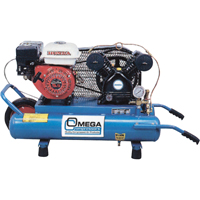 Contractor Series Air Compressors, Gas, 6.6 Gal. (8 US Gal), 125 PSI NRZ Safety Inc.