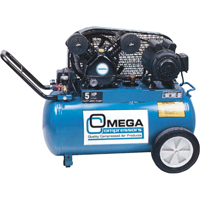 Professional Series Air Compressors, Electric, 16.6 Gal. (20 US Gal), 135 PSI, 115/1 V NRZ Safety Inc.