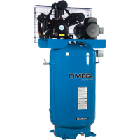 Industrial Series Air Compressors - Horizontal Compressor - Two Stages, 66.6 Gal. (80 US Gal) NRZ Safety Inc.