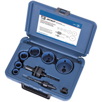 Premium Plumber's Holesaw Kit, 8 Pieces NRZ Safety Inc.