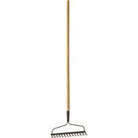 Bow Rake, Wood Handle, 51" L, 14" Blade, 14 Tines NRZ Safety Inc.