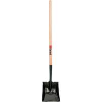 Square Point Shovel, Wood, Tempered Steel Blade, Straight Handle, 42" Long NRZ Safety Inc.