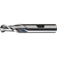 Centre Cutting Ball Nose Single End Finishers, 1/2" Dia., 2 Flutes, Cobalt NRZ Safety Inc.