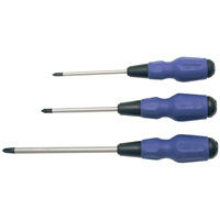 Phillips TORQUE DRIVE&reg; Screwdriver, #1, 4" L, Cushion Grip Handle NRZ Safety Inc.