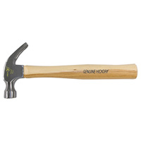 Hickory Handle Claw Hammer, 16 oz., Wood Handle, 13" L NRZ Safety Inc.