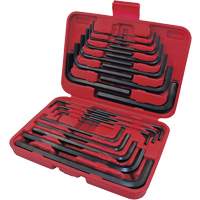 JHK-25SM Hex Key Set, 25 Pcs., Metric & Imperial NRZ Safety Inc.