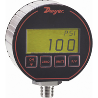 Manom&egrave;tre,  3", 15 psi, Fixation inf&eacute;rieure, Num&eacute;rique NRZ Safety Inc.