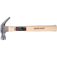 Hickory Handle Hammer, 16 oz., Wood Handle, 13" L NRZ Safety Inc.