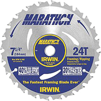 Contractor Saw Blades - Marathon&reg; Saw Blades, 7-1/4", 24 Teeth NRZ Safety Inc.