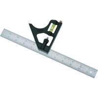 Combination Square, 12" L, 1/8"/1/16"/1/32" Graduations NRZ Safety Inc.