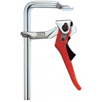 Lever Clamps (LC Series), 4" (101.6 mm), 400 lbs. Clamp Force NRZ Safety Inc.
