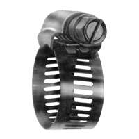 Colliers de serrage pour tuyaux - Collier de serrage & vis en acier inoxydable, Dia. min 0.563, Dia. max 1-1/4" NRZ Safety Inc.