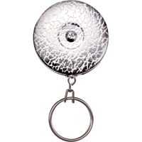 The Original Key Reel, Chrome, 24" Cable, Belt Clip Attachment NRZ Safety Inc.