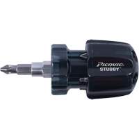 Stubby Multi-Bit Screwdrivers, 1-3/10" L NRZ Safety Inc.