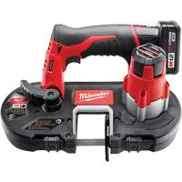 M12 Cordless Sub-Compact Band Saw Kit, 12 V, 1-5/8" Capacity NRZ Safety Inc.