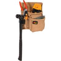 Half Carpenter Apron, Multiple Tool Holder, Leather, 4 Pockets NRZ Safety Inc.