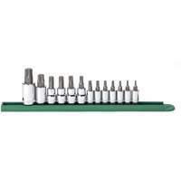 Jeu de douilles &agrave; embouts, Torx, Prise 1/2"/1/4"/3/8", 13 mrcx NRZ Safety Inc.