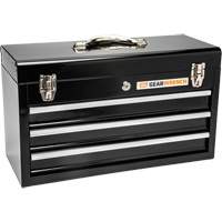 Boîte &agrave; outils portative, 20" la, 3 tiroirs, Noir NRZ Safety Inc.