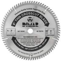 Industrial Saw Blade - Crosscut Thin Kerf, 8", 80 Teeth, Wood Use NRZ Safety Inc.