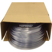 Tubing, Air/Water, 0.625" OD x 100' L, PVC, Clear, 30 PSI @ 20°C NRZ Safety Inc.