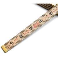 R&egrave;gle pliante, 6' lo, Bois, Graduations de 1/16" NRZ Safety Inc.