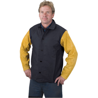 Welding Jacket, Proban, 4X-Large, Black NRZ Safety Inc.