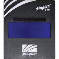 ArcOne&reg; Singles&reg; High Definition Auto-Darkening Welding Lens, 5" W x 4" H Viewing Area, For Use With ArcOne&reg; NRZ Safety Inc.