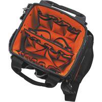 Tradesman Pro Tool Tote, Ballistic Nylon, 40 Pockets, Black/Orange NRZ Safety Inc.