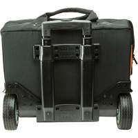 Tradesman Pro Rolling Tool Bag, Ballistic Polyester, 24 Pockets, Black/Orange NRZ Safety Inc.
